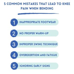 5 Common Mistakes That Lead To Knee Pain When Bending